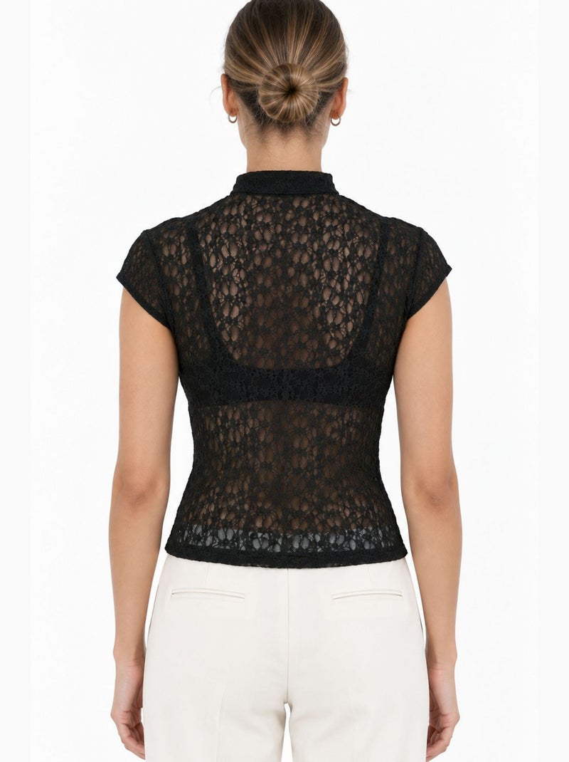 Damesblouse busem Zwart - Kiabi