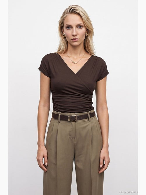 Damesblouse dilvin - Kiabi