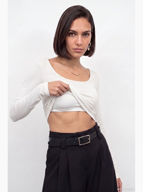 Damesblouse dilvin - Kiabi