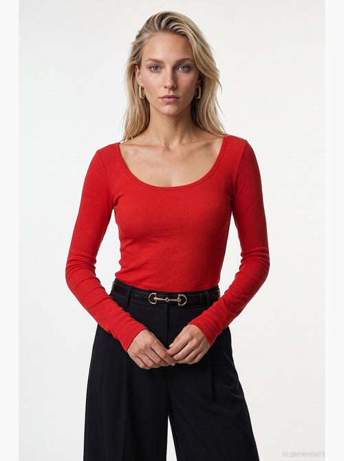 Damesblouse dilvin - Kiabi