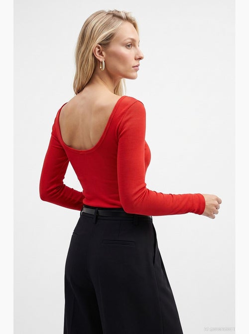 Damesblouse dilvin - Kiabi