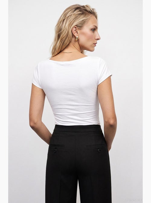 Damesblouse dilvin - Kiabi