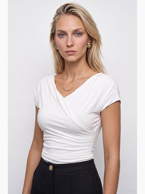 Damesblouse dilvin - Kiabi
