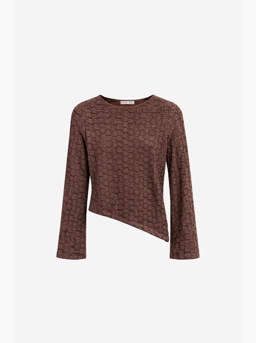 Damesblouse mixray - Kiabi