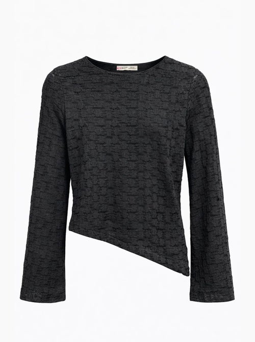 Damesblouse mixray - Kiabi