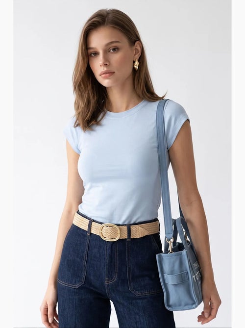 Damesblouse mixray - Kiabi