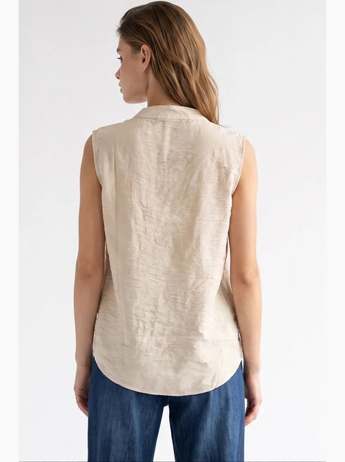 Damesblouse mixray - Kiabi
