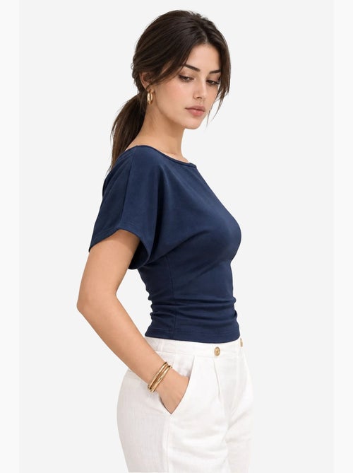 Damesblouse mixray - Kiabi