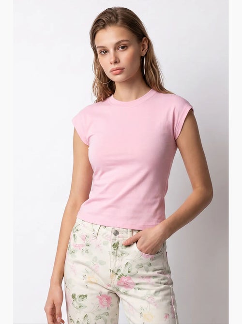 Damesblouse mixray - Kiabi