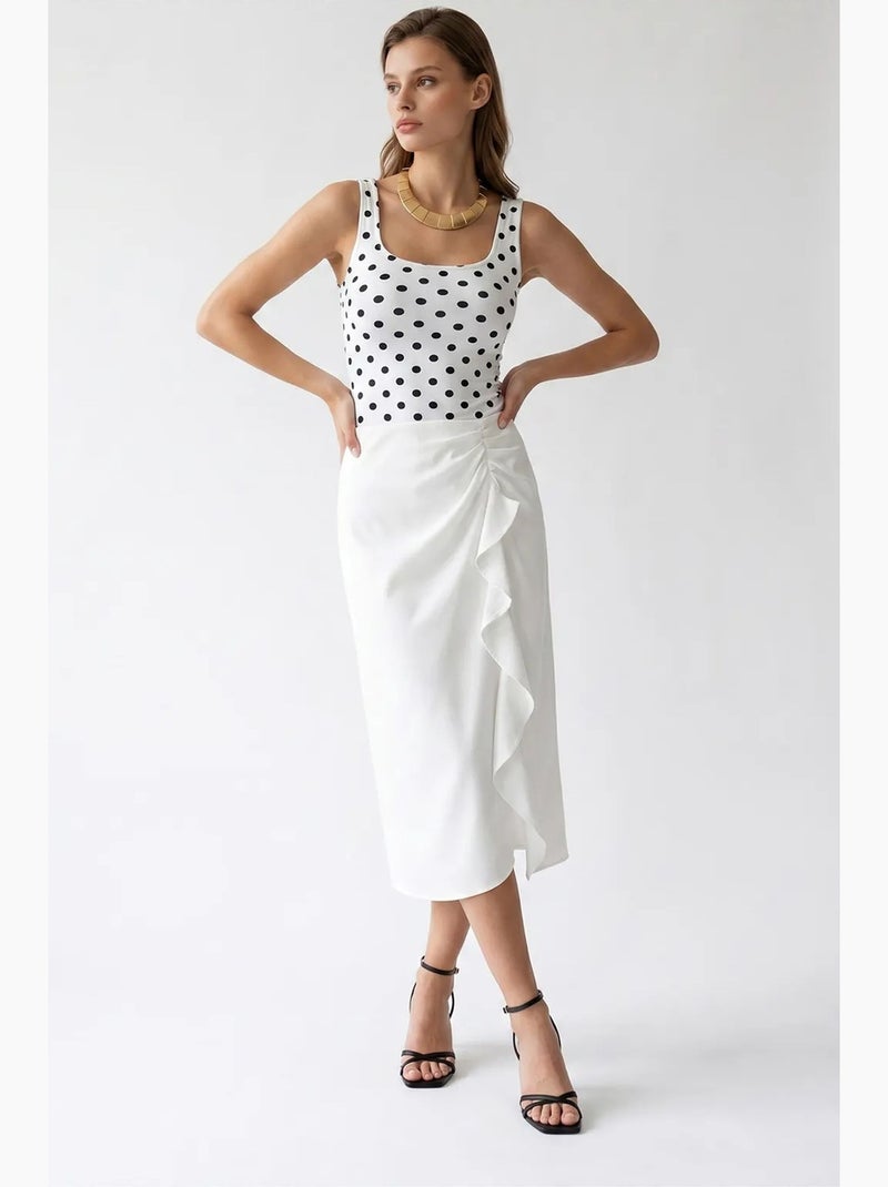 Damesblouse mixray Wit - Kiabi