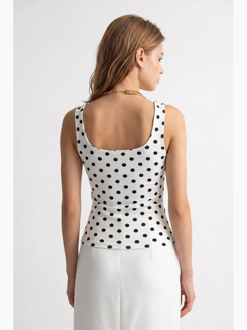 Damesblouse mixray - Kiabi