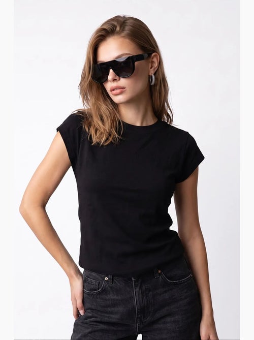 Damesblouse mixray - Kiabi