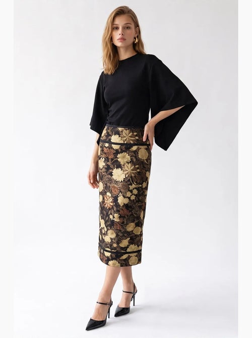 Damesblouse mixray - Kiabi