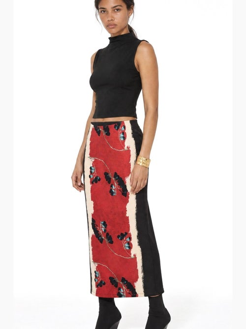 Damesblouse van modal en katoen busem - Kiabi