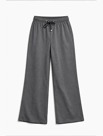 Damesbroek met elastische taille en wijde pijp mixray