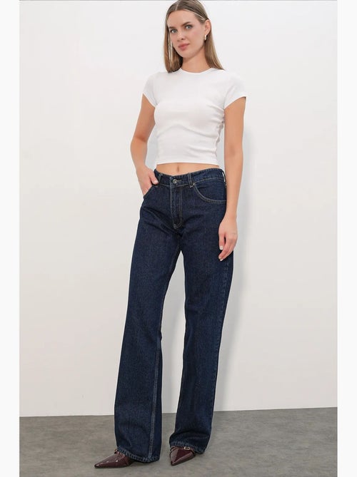 Damesjeans van katoen bdart - Kiabi Damesjeans van katoen bdart - Kiabi
