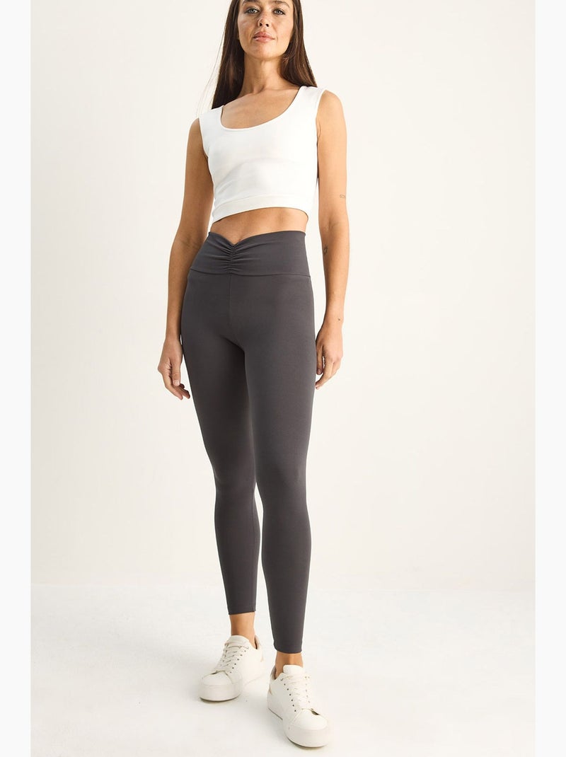 Dameslegging lucci Grijs Zwart - Kiabi
