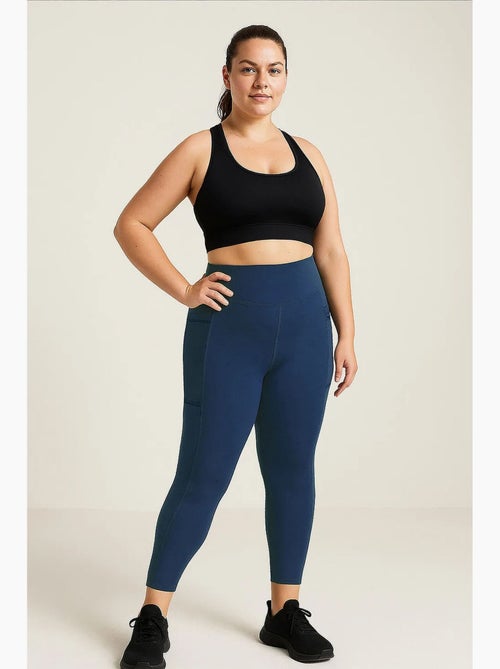 Dameslegging met hoge taille en zak tommy - Kiabi Dameslegging met hoge taille en zak tommy - Kiabi