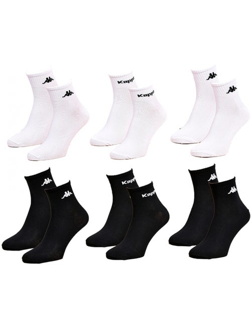 Damesokken KAPPA QUARTER - Set van 6 paar - Kiabi Damesokken KAPPA QUARTER - Set van 6 paar - Kiabi