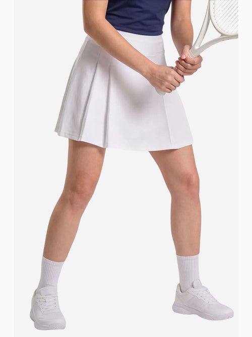 Damesrok met hoge taille en plooien tommy - Kiabi