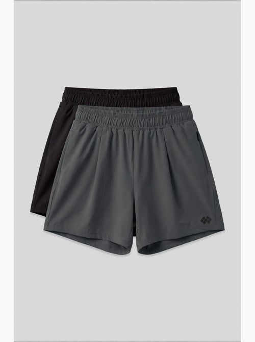 Damesshort met hoge taille tommy - Kiabi