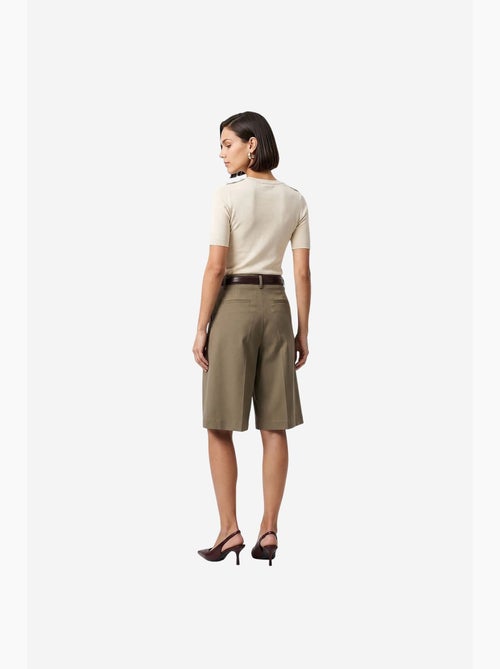 Damesshorts met rechte snit dilvin - Kiabi
