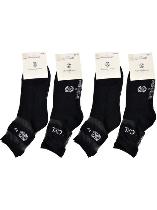 Damessokken CXL By LACROIX Kwaliteit en Comfort - Set van 4 - Kiabi Damessokken CXL By LACROIX Kwaliteit en Comfort - Set van 4 - Kiabi