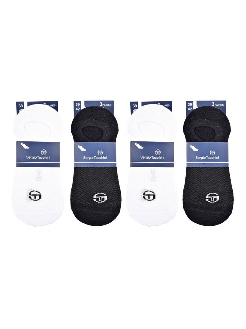Damessokken SERGIO TACCHINI - Set van 12 paar Multicolor - Kiabi