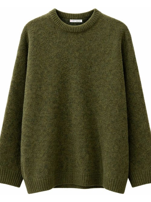 Damestrui oversized met ronde hals mixray - Kiabi
