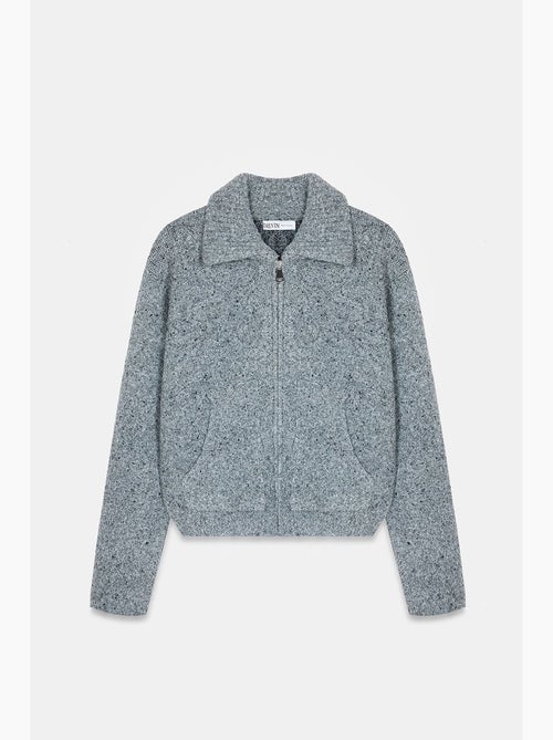 Damesvest van wolmix dilvin - Kiabi