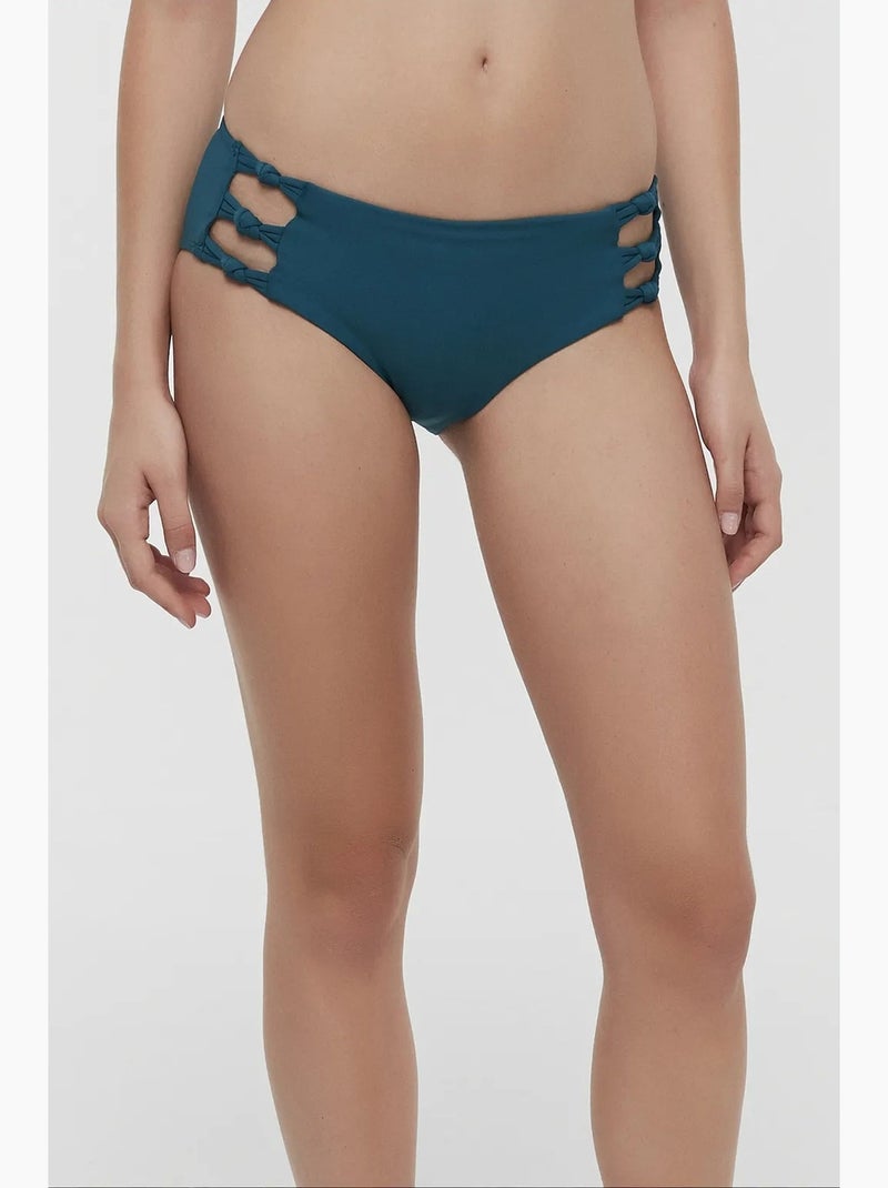 Daniela chic bas de bikini penti Bleu canard - Kiabi