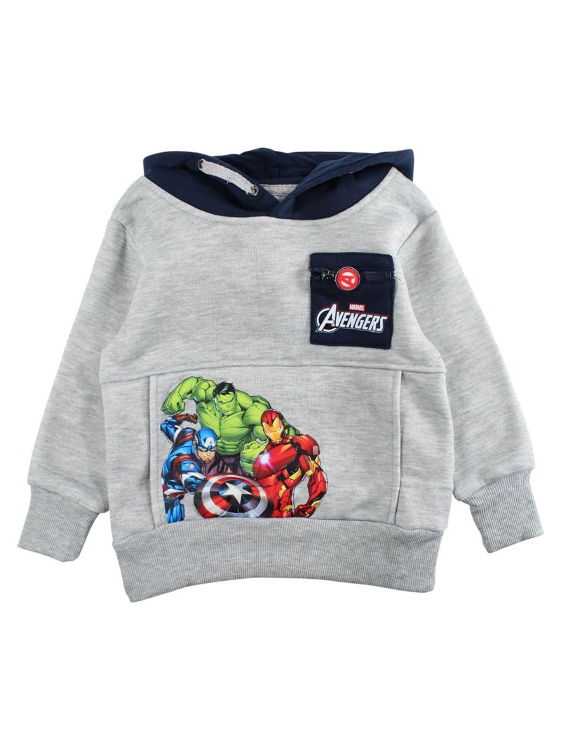 DC Comics - Sweat à capuche et pantalon de jogging garçon Gris - Kiabi