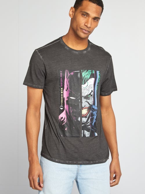 'DC Comics'-T-shirt met 'Batman'- en 'Joker'-print - Kiabi