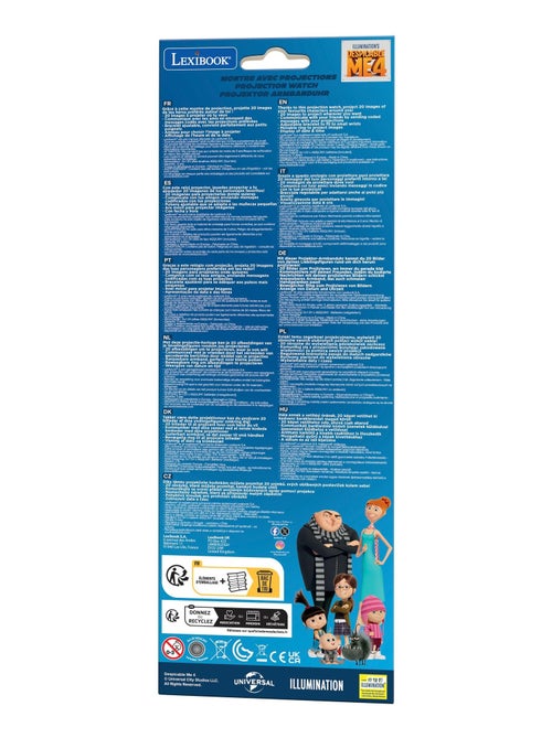 De minions digitaal projectiehorloge met 20 beelden om te projecteren - Kiabi De minions digitaal projectiehorloge met 20 beelden om te projecteren - Kiabi