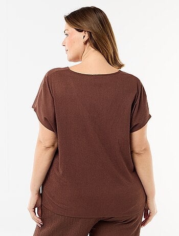 Débardeur à boutons dorés