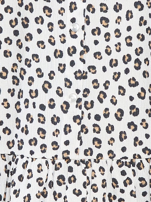 Débardeur à fines bretelles en maille crêpe - Kiabi