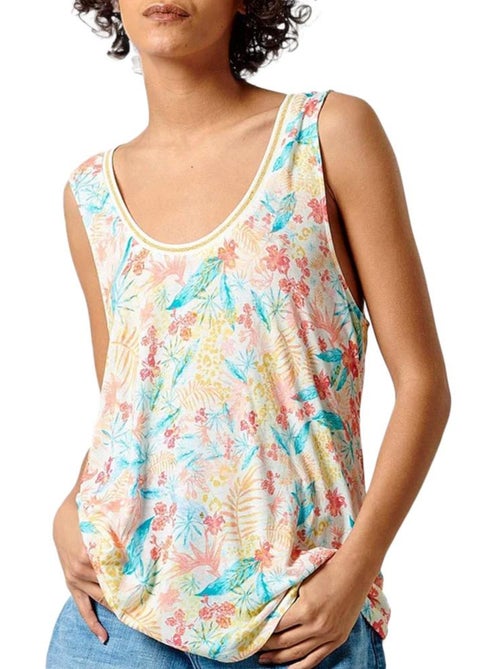 Débardeur à fleurs Femme Kaporal - Kiabi Débardeur à fleurs Femme Kaporal - Kiabi