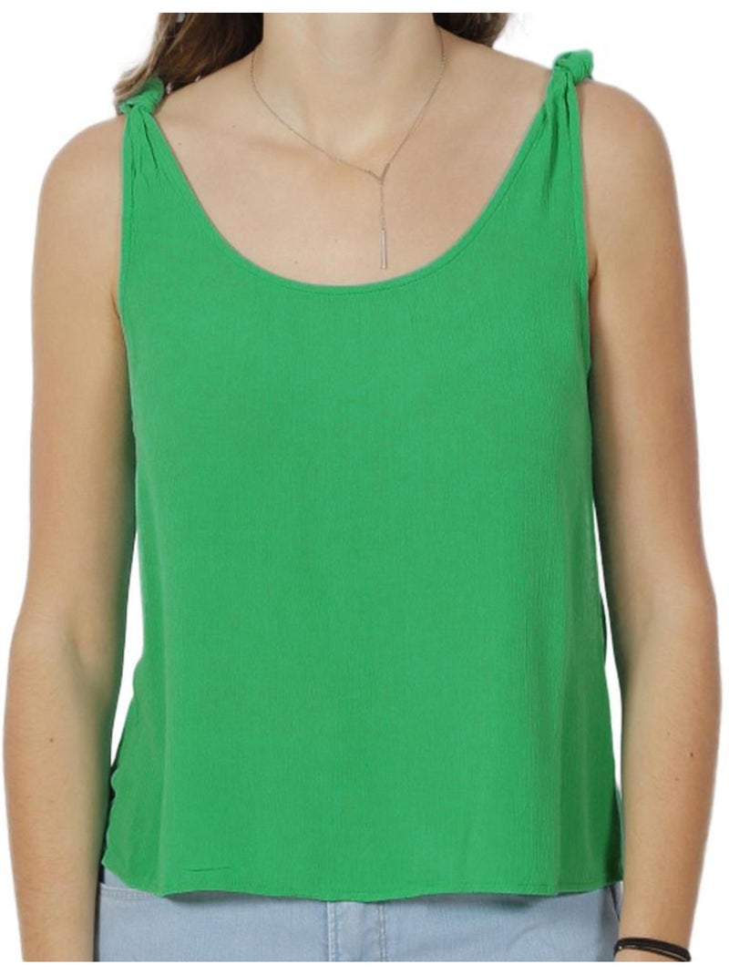 Débardeur à Motifs Femme Vero Moda Vert - Kiabi