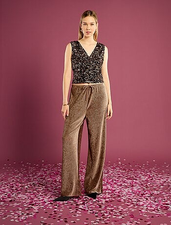 Débardeur à sequins