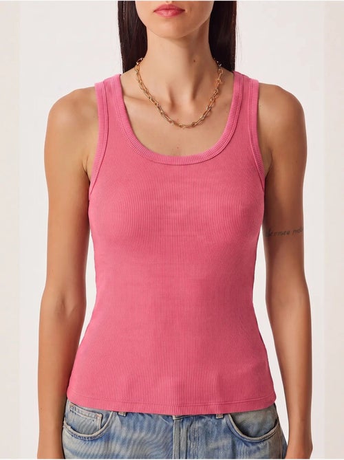 Débardeur ajusté en maille à col en u, lot de 2 istanbul - Kiabi