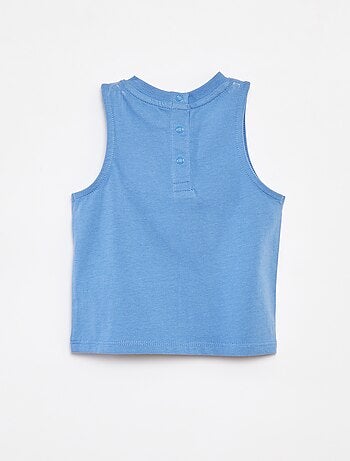 Débardeur avec broderie