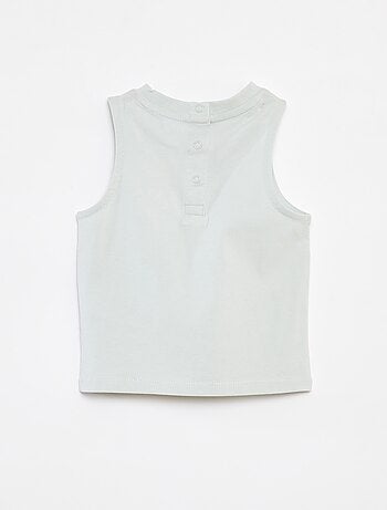 Débardeur avec broderie