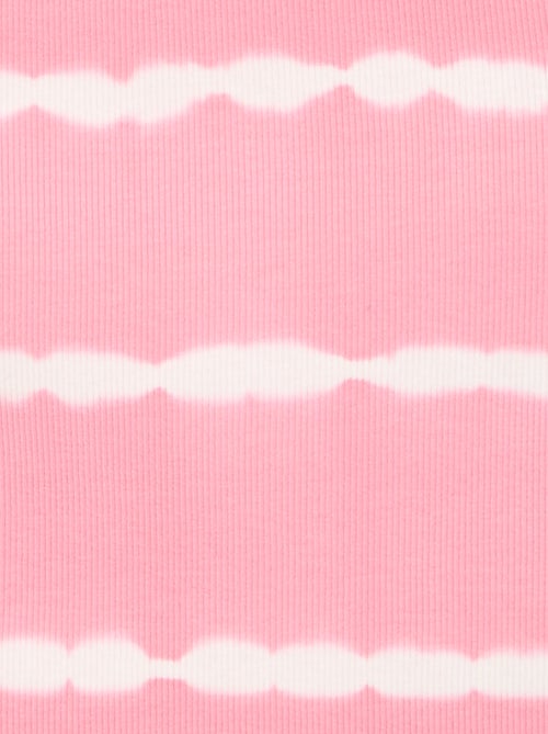 Débardeur avec imprimé rayé tie and dye - Kiabi