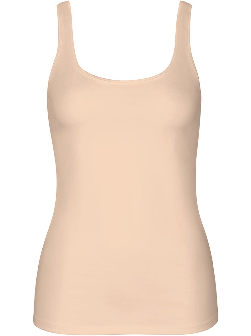 Débardeur caraco kaia Beige - Kiabi