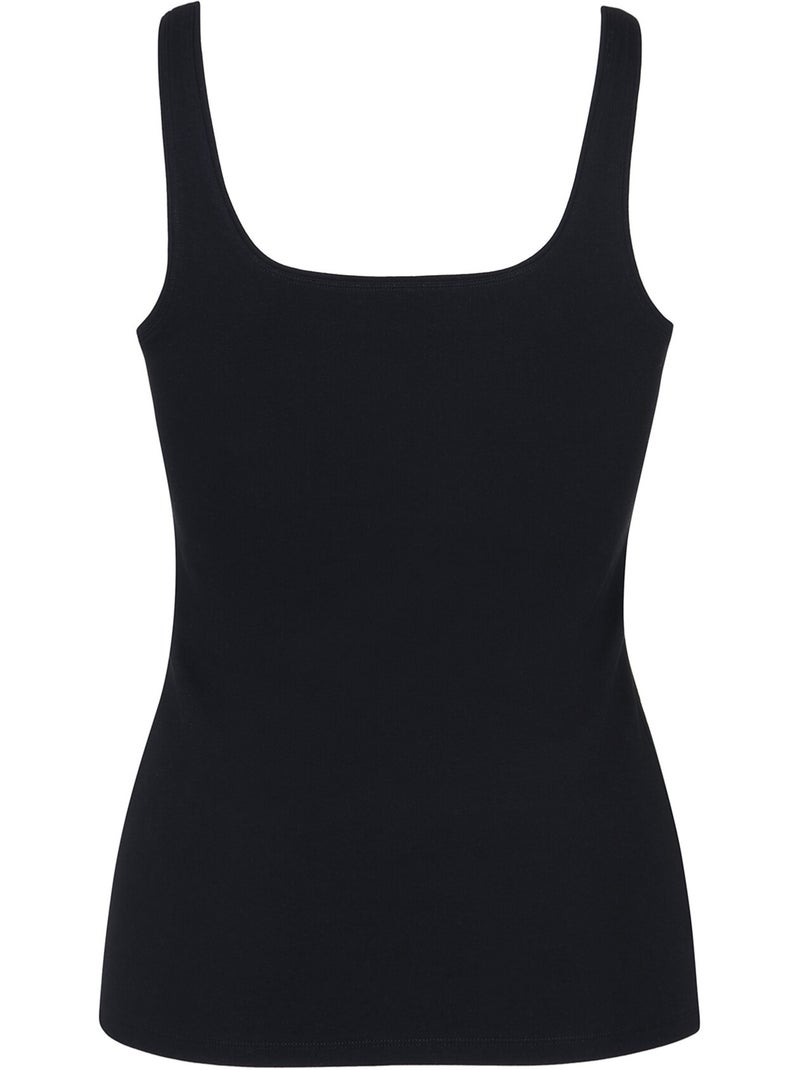 Débardeur caraco kaia Noir - Kiabi