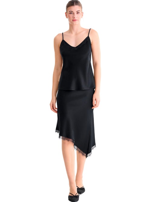Débardeur caraco satin luxe - Kiabi Débardeur caraco satin luxe - Kiabi