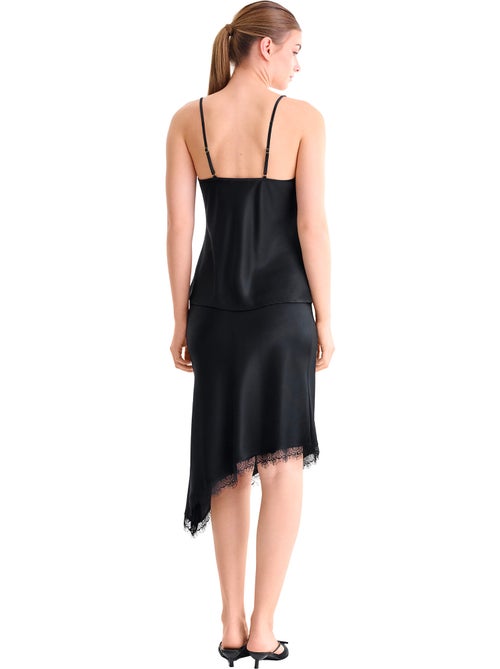 Débardeur caraco satin luxe - Kiabi Débardeur caraco satin luxe - Kiabi
