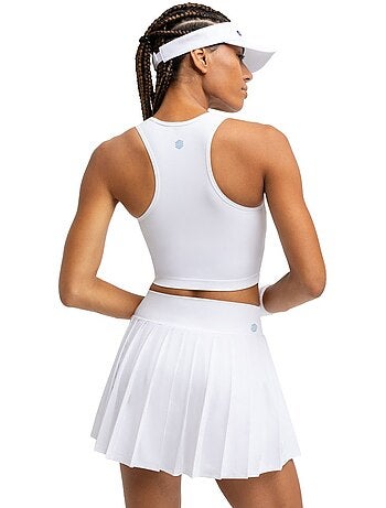 Débardeur court de tennis femme tennis femme netmuve