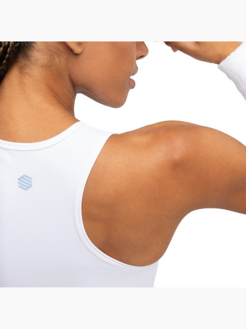 Débardeur court de tennis femme tennis femme netmuve - Kiabi