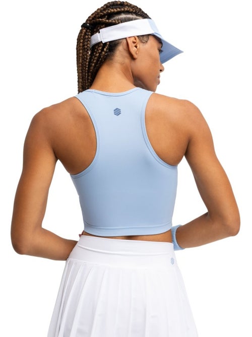 Débardeur court de tennis femme tennis femme netmuve light - Kiabi